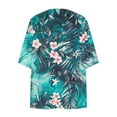 thumbnail image 4 of Cárdigan de manga larga para mujer, blusa informal estampada con bolsillo, abrigo tipo cárdigan para mujer, 4 of 5
