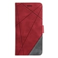 thumbnail image 5 of Allytech Galaxy S22 Ultra Case, Galaxy S22 Ultra Wallet Case, PU Leather Slim Fit Credit Cards Holder Folding Stand Shockproof Protective Wallet Case TPU Cover for Samsung Galaxy S22 Ultra, Red, 5 of 5