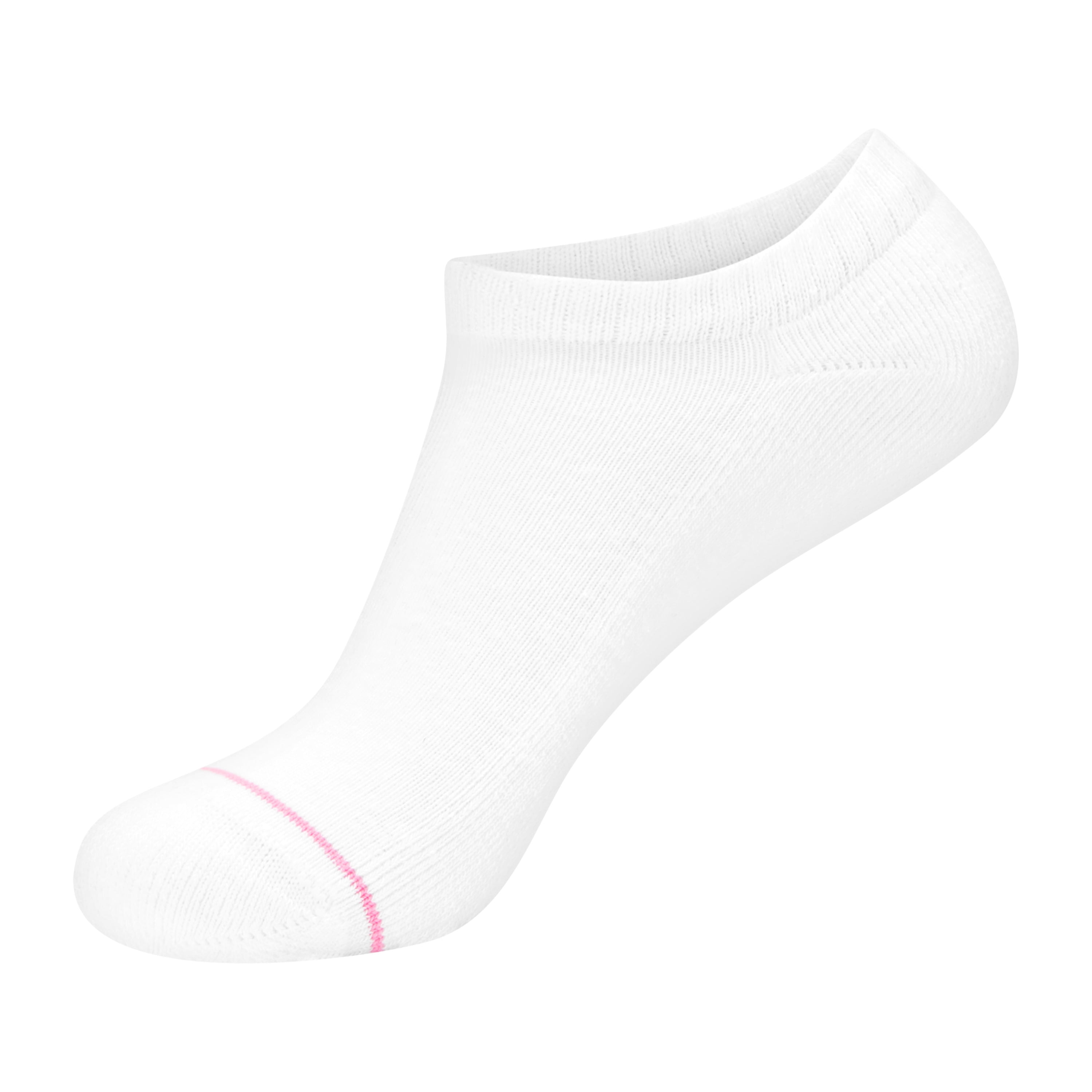 Hanes Womens CottonSoft No Show Socks, 10-Pack, Size 4-10
