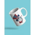 thumbnail image 3 of Cool Patriotic Dog Mug  -Image by Shutterstock,, 3 of 4