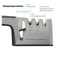 thumbnail image 2 of Knife Sharpening System, Knife Sharpening System, 4 In 1 Kitchen Knife Sharpening System Maintaining Kitchen Sport Knives, Kitchen Shears, 2 of 7