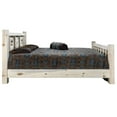 thumbnail image 7 of Montana Woodworks Homestead Wood King Bed with Laser Engraved Elk in Natural, 7 of 7