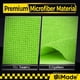 thumbnail image 2 of Paño de microfibra para limpieza UNIMADE 100 unidades grado comercial, 2 of 7