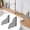 Grey, variant on twisto 2 Shower Enclosures, Bathtub Corners, Water Protection, Portable, High-quality, Professional, Durable, Accessories Made of [material Not Specified] White