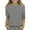 Gray, variant on Lopecy-Sta Girls 3/4 Sleeve Tops Short Sleeve Summer Casual T Shirt Crewneck Fashion Tee
