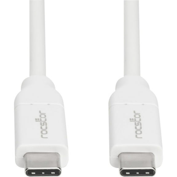 Rocstor Y10C275-W1 USB-C Charging Cable Up to 100W Power Delivery – Charge and Sync