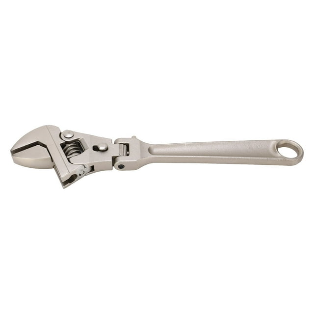 Llave ajustable Rawiri, multifuncional, plegable, con trinquete basculante, herramienta de reparación rápida de máquinas para agua, electricidad, baño, 10 pulgadas
