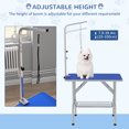 thumbnail image 3 of PawHut Dog Grooming Table with 8-39 Inch Height Adjustable Grooming Arm, 3 of 5