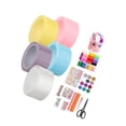 thumbnail image 2 of Dalazy Blow Bubbles Double Sided Tape for Kids Classroom DIY Craft Handmade Ball 5 Rolls Storage Box 5 Colors, 2 of 9