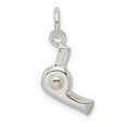 thumbnail image 3 of 925 Sterling Silver Solid Hair Dryer Charm 20x10mm Wide Pendant Necklace for Women - 1.7 Grams, 3 of 6