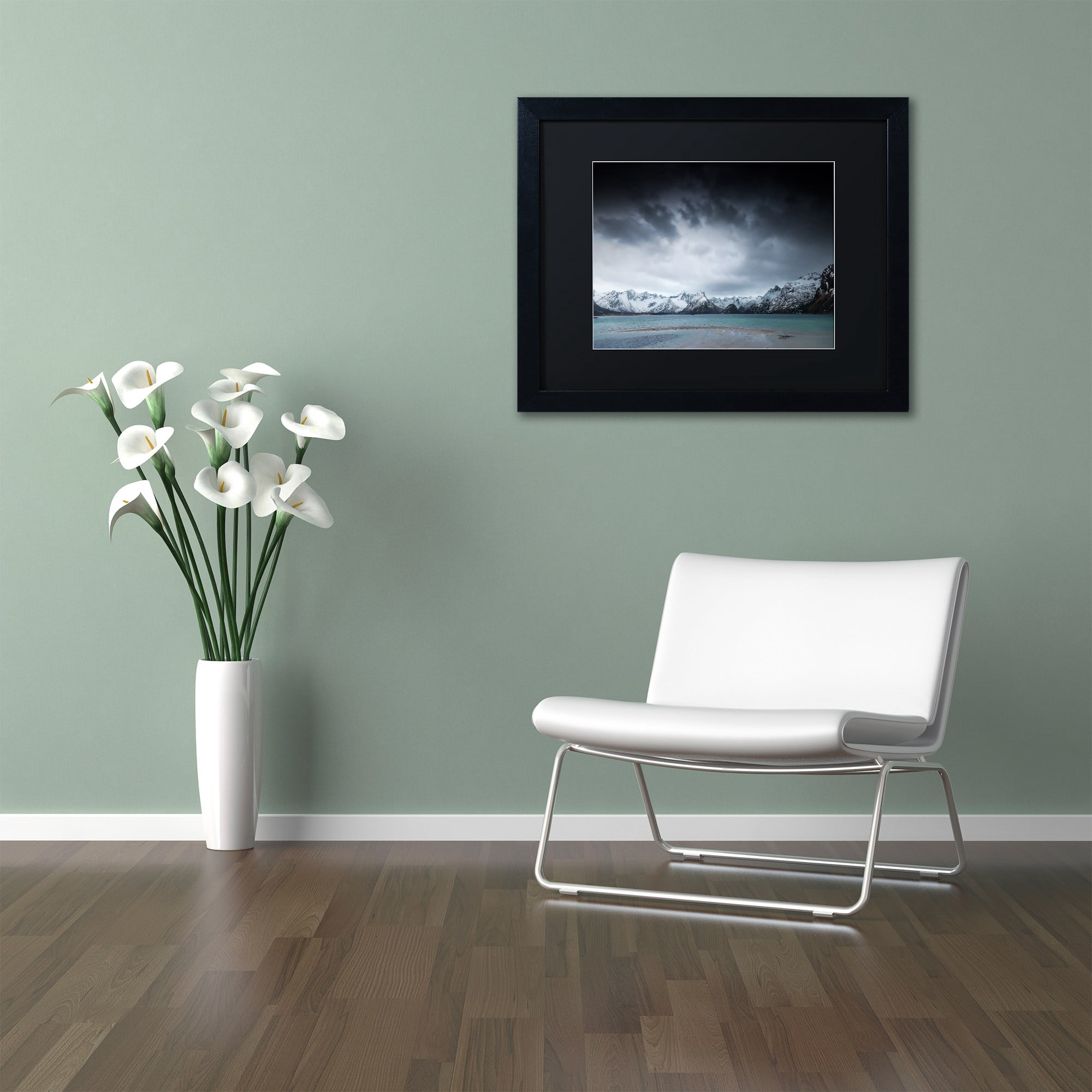 Trademark Fine Art "Over The Years" Canvas Art by Philippe Sainte-Laudy, Black Matte, Black Frame