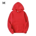 thumbnail image 1 of Sudadera con capucha Sudadera con capucha unisex de algodón Sudadera con capucha que absorbe el sudor Sudadera con capucha, rojo, M tholdsy AP000776-16, 1 of 7