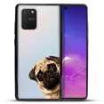 thumbnail image 2 of FINCIBO Slim TPU Bumper + Clear Hard Back Cover for Samsung Galaxy S10 Lite 6.7" 2020, Pug Puppy Dog Look For You, 2 of 6
