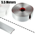 thumbnail image 5 of 5.5 x 0.05m Silver Tone Car Interior Exterior Trim Strip Car Door Edge Scratch Guard Decorative Line, 5 of 6