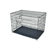 Bestpet 30 Large Folding Wire Dog Crate, Metal Pet House for Indoor Use
