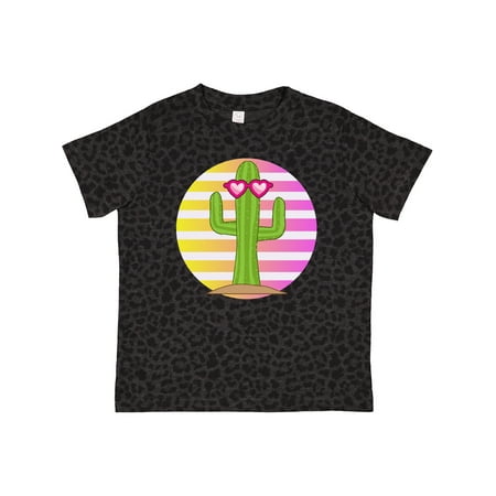 

Inktastic Cactus Cute Girls Sunset Gift Toddler Toddler Girl T-Shirt