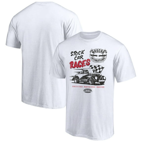 Men's White NASCAR Classic Strictly Stock T-Shirt