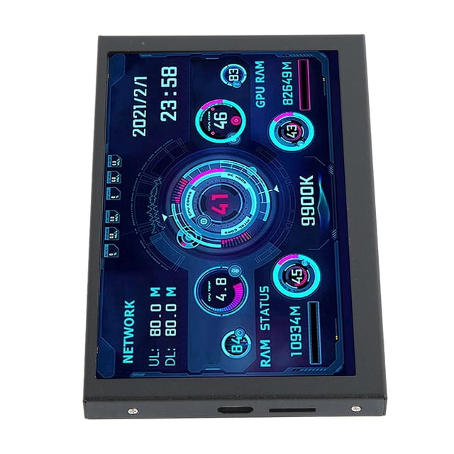 Monitor de temperatura de Computadora Otros Conexión USB 5 pulgadas
