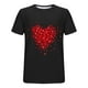thumbnail image 4 of Camisetas de Manga Larga para Hombres, Camiseta de Manga Corta de Fitness de Impresión Del Día de San Valentín, Mezcla de Algodón Casual, 4 of 8