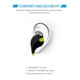 thumbnail image 3 of Bluetooth Headphones Sport Wireless Earbuds In-Ear Stereo Earphones with Mic (Bluetooth 4.0, 5 Hours Play-time, CVC 6.0 Noise Cancelling, IPX4 Sweatproof ) - Green, 3 of 8