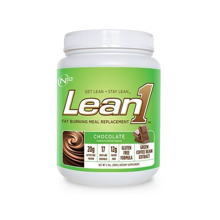 UPC 810033010491 product image for Nutrition53 Lean1 Meal Replacement Shake, Chocolate, 1.7 Lb | upcitemdb.com