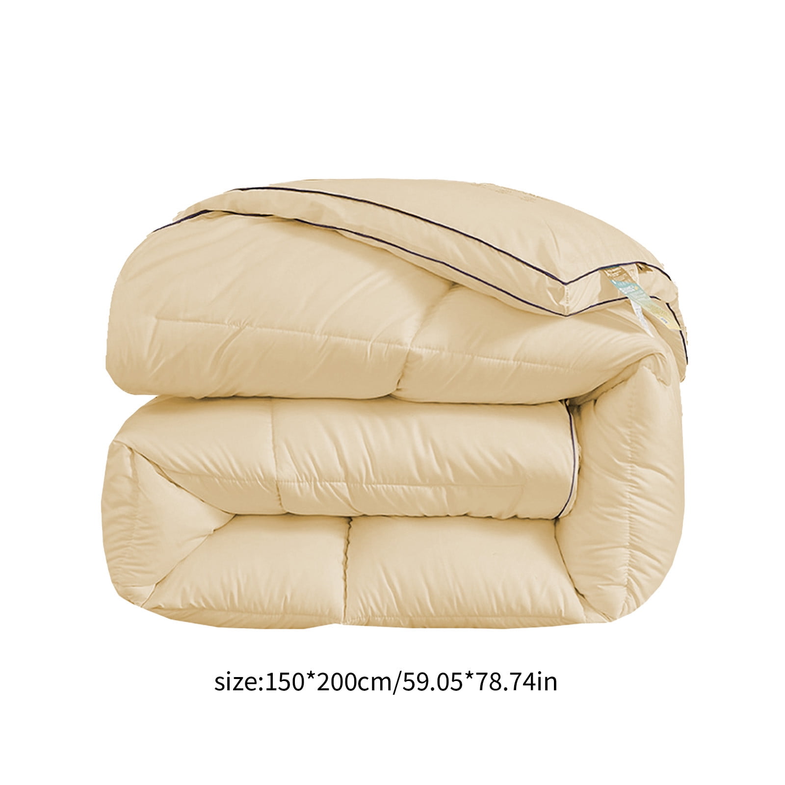 MERILER Machine Washable Lightweight Quilt: Ideal for Air-Conditioned Rooms, All-Season Cool Comfort and Easy Care
