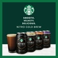 thumbnail image 5 of (2 pack) Starbucks Nitro Cold Brew Sweet Cream Premium Iced Coffee Drink 9.6 fl oz Can, 5 of 9