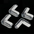 thumbnail image 2 of Uxcell Plastic Table Desk Corner Edge Protectors Soft Safety Protection Guard 4 Pcs, 2 of 5