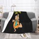 thumbnail image 2 of Manta de franela de Los Picapiedra, suave, cálida y cómoda, para sofá, cama, oficina, cálidas mantas de felpa para todas las estaciones, manta de microfibra ultra suave, 2 of 8