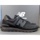 thumbnail image 2 of Size 10 - New Balance 574 Core Pack - Black, 2 of 6