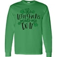 thumbnail image 3 of Inktastic St. Patrick's Day the Leprechauns Made Me Do It Long Sleeve T-Shirt, 3 of 5