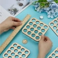 thumbnail image 3 of 1/2/4Pcs Farmhouses Wooden Caps Organizers With 16 Slot Each For Decorative, 3 of 8