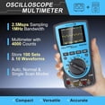 thumbnail image 2 of Osciloscopio Multímetro SK201B+, de Banda de 1 MHz, Muestreo de 2,5 Msps, Multímetro Digital de 4000 Cuentas, Mide Voltaje, Corriente y Capacitancia., 2 of 5