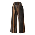 thumbnail image 5 of Edvintorg Lounge Pants Women Vintage Printing Beach Boho Palazzo Pants Casual Loose High Waisted Wide Leg Pants with Pockets Womens Trousers, 5 of 5