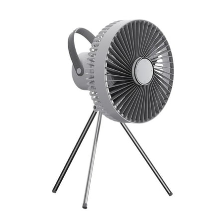 

Portable Fan Rechargeable Battery Powered Fan Outdoor Gray
