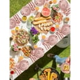 thumbnail image 6 of 201PCS Birthday Party Supplies, Pink and Rose Gold Tableware Set with Paper Plates Napkins Cups Straws Plastic Tablecloth Forks Knives Spoons Serve 25 for Men Women Kids Birthday Party Decor, 6 of 6