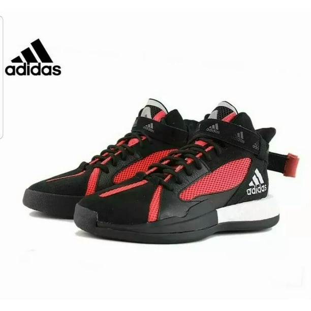 ADIDAS Posterize Basketball Shoes Core Black/Red/Silver Men’s Size 9.5 EG6879