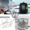 thumbnail image 2 of cendrier Noir Exterieur Interieur Cenicero Negro Exterior Incassable Metal, Beau Cendriers En Acier Inox Coupe-vent Avec Couvercle Anti Odeur Pour J, 2 of 5
