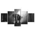 thumbnail image 1 of TISHIRON 5PCS Framed Canvas Wall Art Set,60"x32" Elephant Canvas Art Decor, 1 of 7