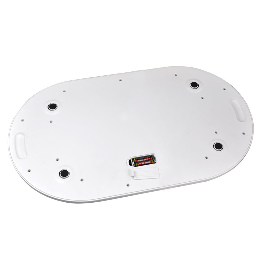 LULULION Weight Scales Bathroom Smoothing Multi-Function Pet Scale White 1Pack
