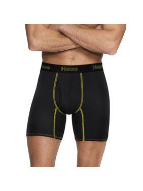 Mens ComfortFlex Fit Regular Length Boxer Brief, 3 Pack