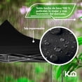 thumbnail image 3 of Toldo Plegable Carpa Impermeable 2x2 M Con Bolsa Transportadora negro 1 KINGSHOUSE TOL2X2-1-IMP, 3 of 8