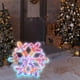 thumbnail image 3 of XWSHYW Decoraciones Navideñas Caja de Regalo de Navidad y Película de Pvc, Luminosa, Colorida, Decoración Navideña, Árbol de Navidad, Copo de Nieve Colgante, 3 of 5