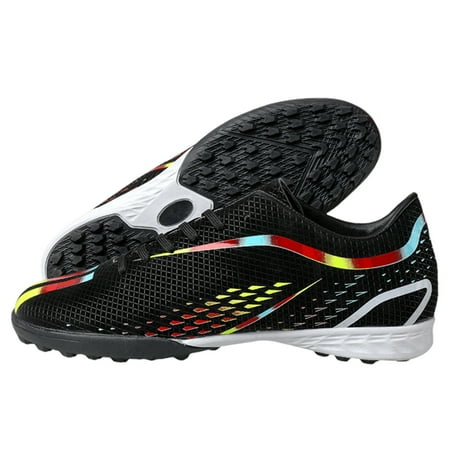 

FULORIS Low Top Football Shoes for Teenager Men Soccer Trainers Cleats Shoes Turf