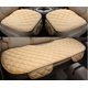 thumbnail image 1 of Cojín de asiento de coche de tres piezas de felpa de invierno sin respaldo cojín de lana antideslizante folleto cojín de silla de oficina, 1 of 6