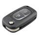 thumbnail image 2 of Car Smart Remote Key 2 Button 43hz PFC7961A Chip compatible with Renault Clio III Clio 3 Kangoo Master Modus Twingo 2006-2016-Black, 2 of 4