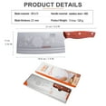 thumbnail image 2 of TJ POP Meat Cleaver Knife 7.2 Inch,  Chef's Knives, Ultra Sharp, Full-tang Chopping, 1 Pack, 2 of 6