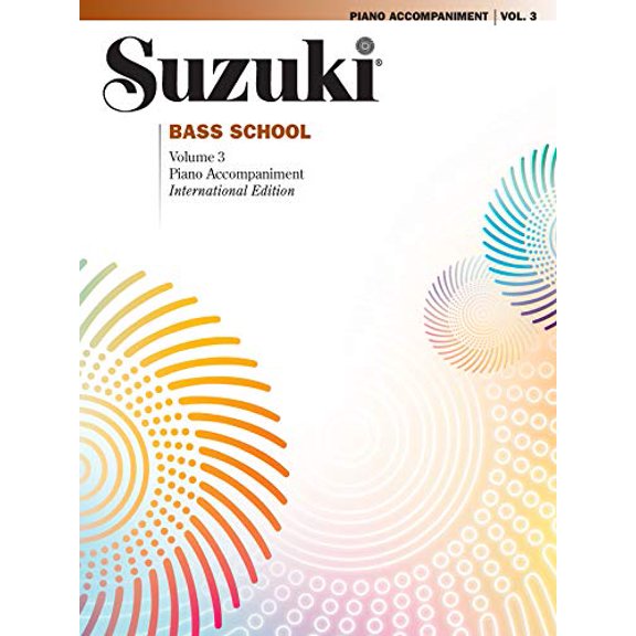 Pre-Owned Suzuki Bass School, Vol 3: Piano Acc. Paperback