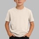 thumbnail image 1 of Blusas y camisas de manga corta con cuello redondo para niños, camisetas de manga corta de color liso de talla mediana para niños, camisetas de verano para niños y niñas, camisetas de manga corta con, 1 of 6