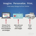 thumbnail image 4 of Printable Self-Adhesive Removable Color-Coding Labels, 0.75" Dia., Yellow, 24/sheet, 42 Sheets/pack, (5462) | Bundle of 2 Packs, 4 of 4